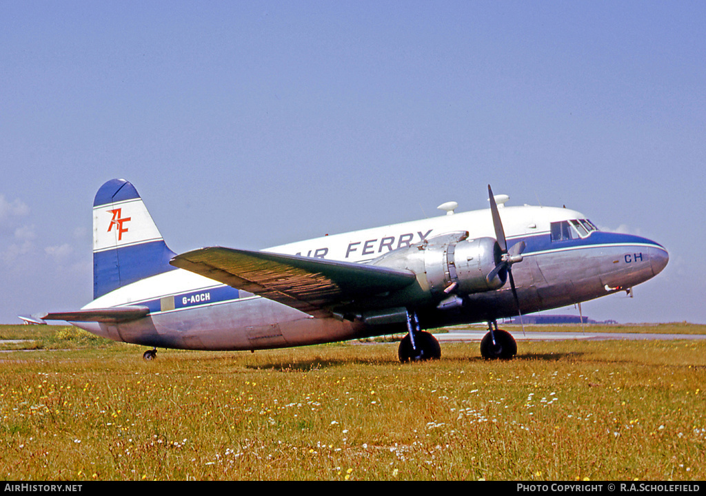 Aircraft Photo of G-AOCH | Vickers 621 Viking C2 | Air Ferry | AirHistory.net #9066