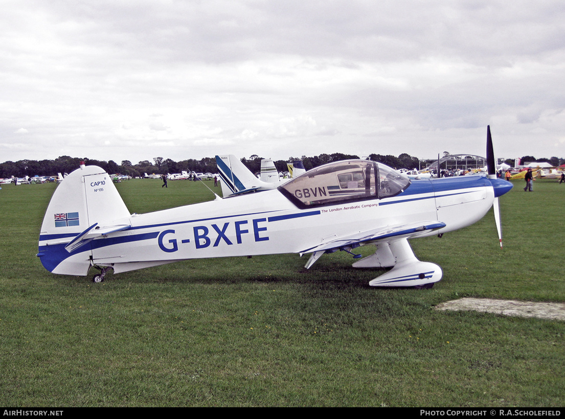 Aircraft Photo of G-BXFE | Mudry CAP-10B | The London Aerobatic Company | AirHistory.net #9073