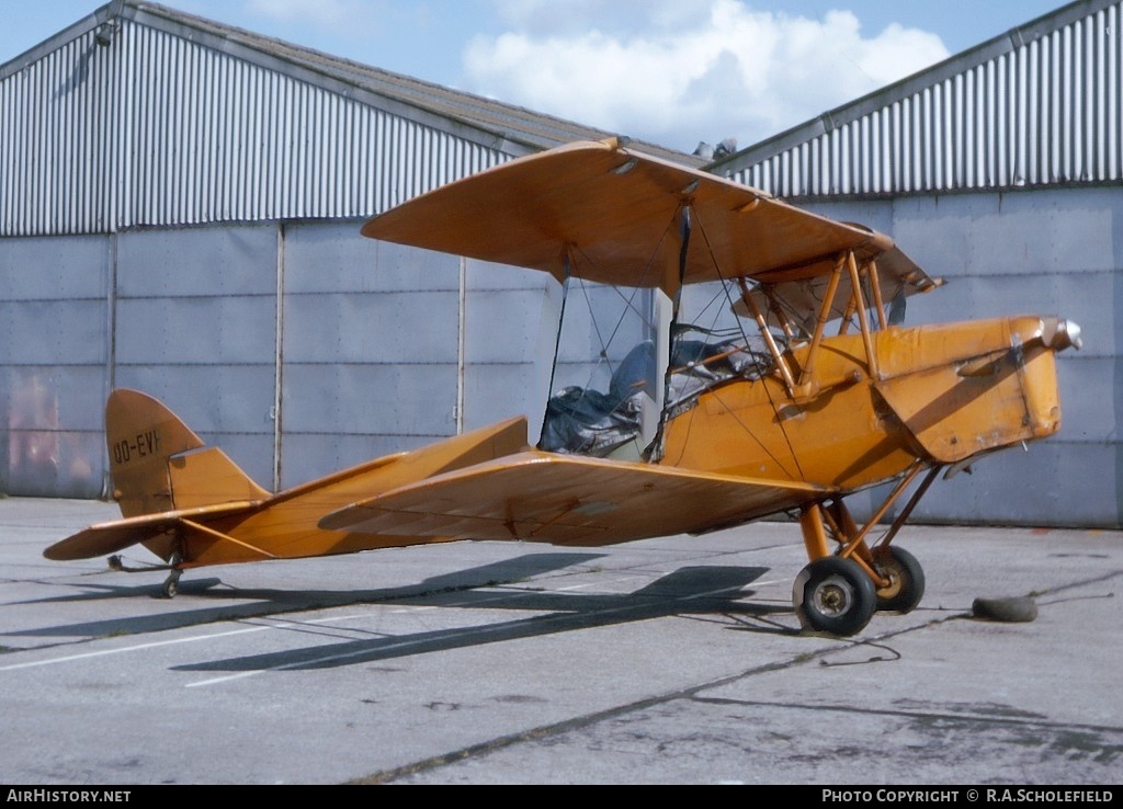 Aircraft Photo of OO-EVH | De Havilland D.H. 82A Tiger Moth | AirHistory.net #9087