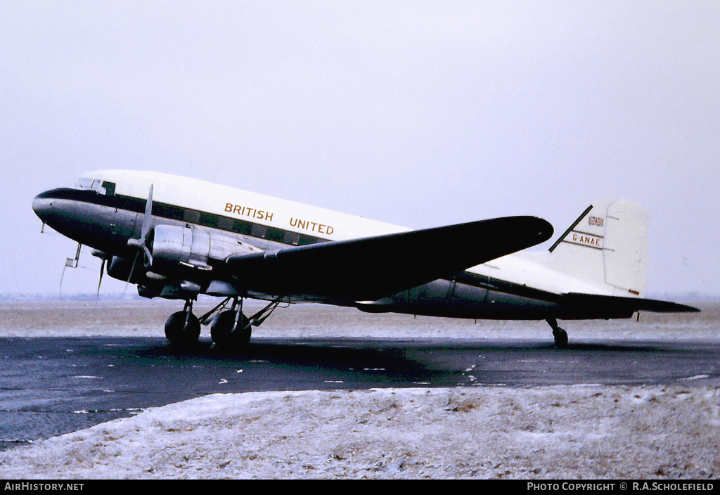 Aircraft Photo of G-ANAE | Douglas C-47B Skytrain | British United Airways - BUA | AirHistory.net #9093