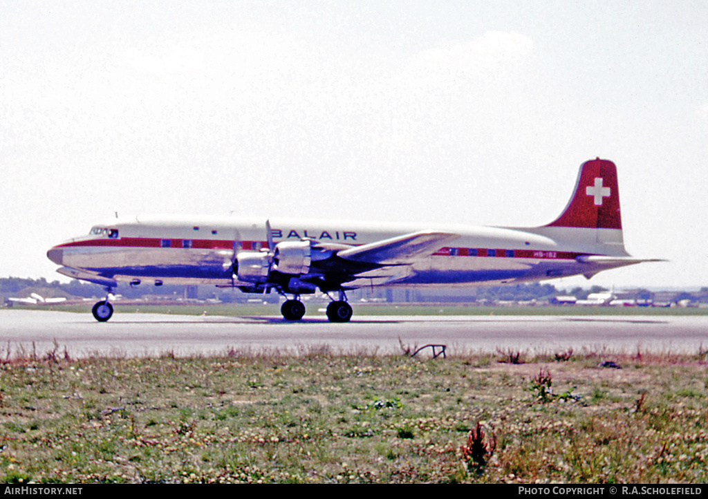 Aircraft Photo of HB-IBZ | Douglas DC-6B | Balair | AirHistory.net #9099