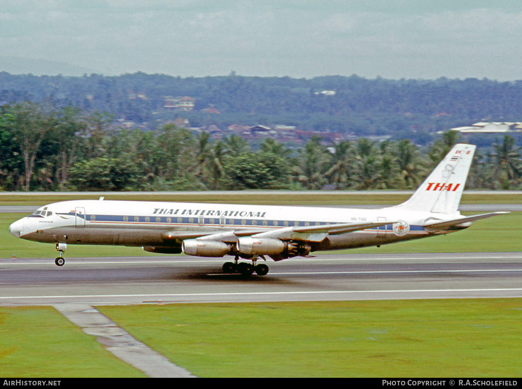 Aircraft Photo of HS-TGO | Douglas DC-8-33 | Thai Airways International | AirHistory.net #9101