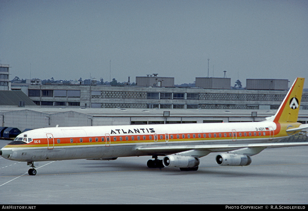 Aircraft Photo of D-ADIY | McDonnell Douglas DC-8-63CF | Atlantis | AirHistory.net #9102