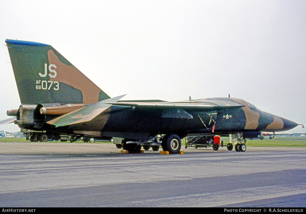 Aircraft Photo of 68-0073 / AF68-073 | General Dynamics F-111E Aardvark | USA - Air Force | AirHistory.net #9126