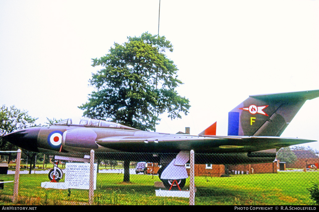 Aircraft Photo of XA801 | Gloster Javelin FAW2 | UK - Air Force | AirHistory.net #9128