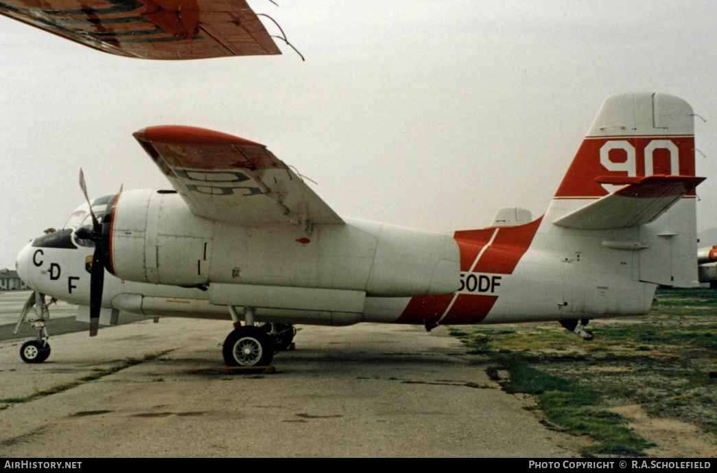 Aircraft Photo of N450DF | Grumman S-2A(AT) Tracker | California Department of Forestry - CDF | AirHistory.net #9133