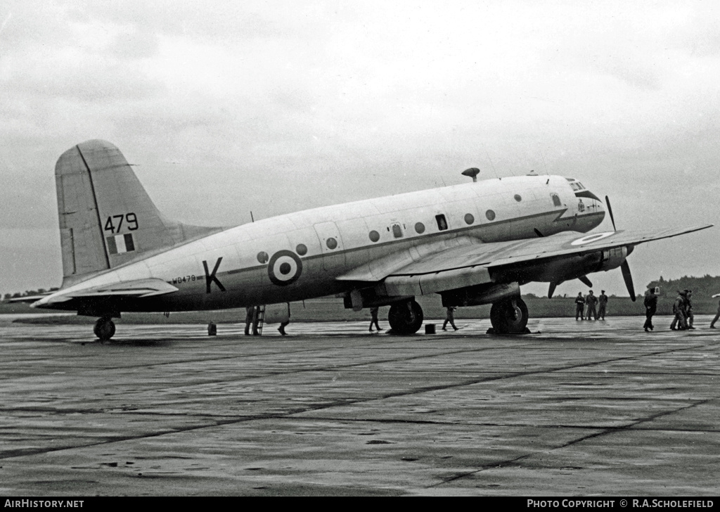 Aircraft Photo of WD479 | Handley Page HP-67 Hastings C2 | UK - Air Force | AirHistory.net #9135