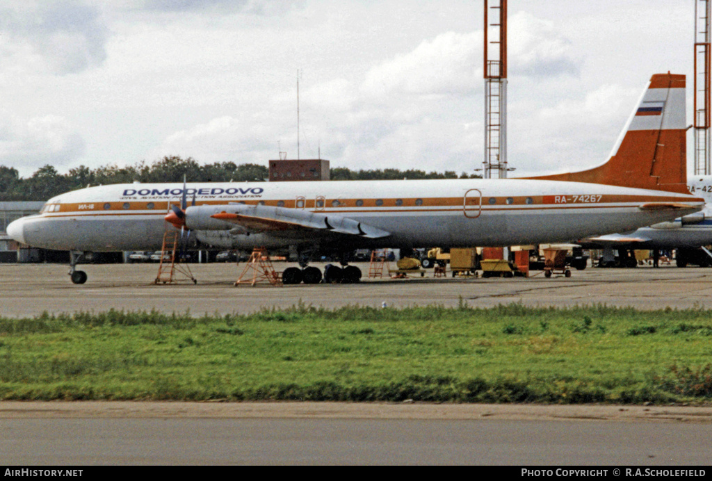 Aircraft Photo of RA-74267 | Ilyushin Il-18D | Domodedovo CAPA | AirHistory.net #9141