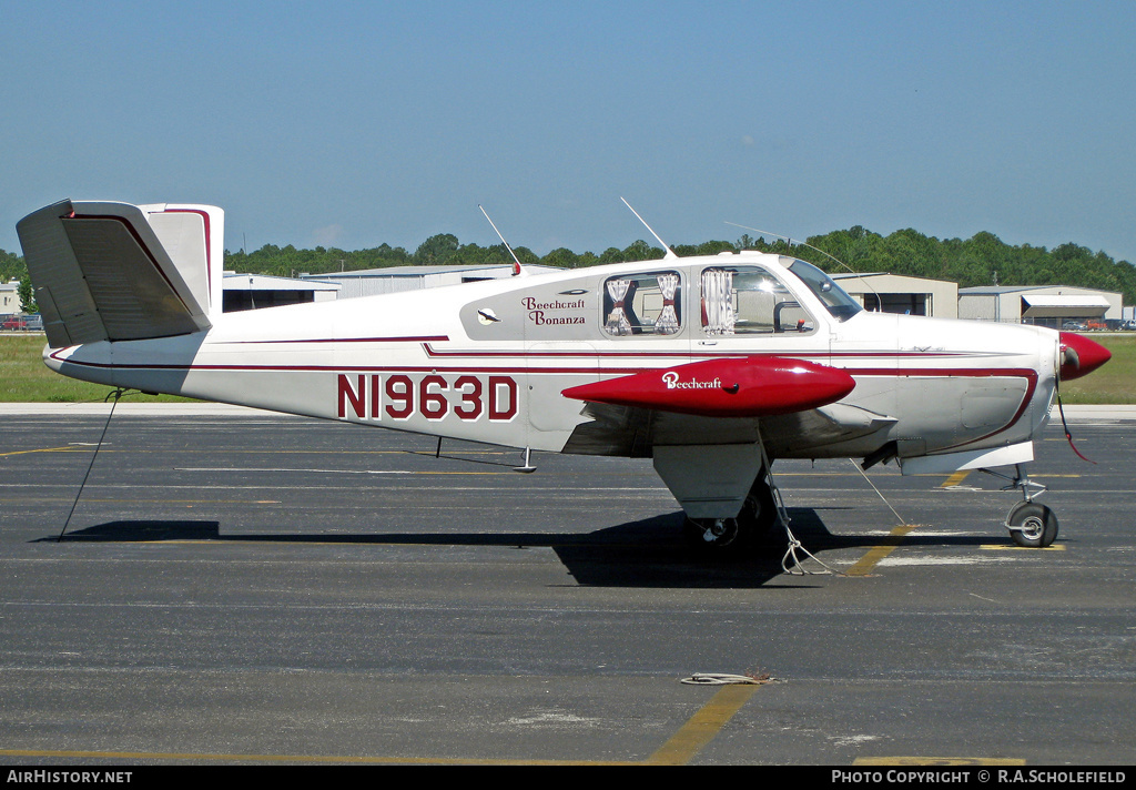 Aircraft Photo of N1963D | Beech C35 Bonanza | AirHistory.net #9158