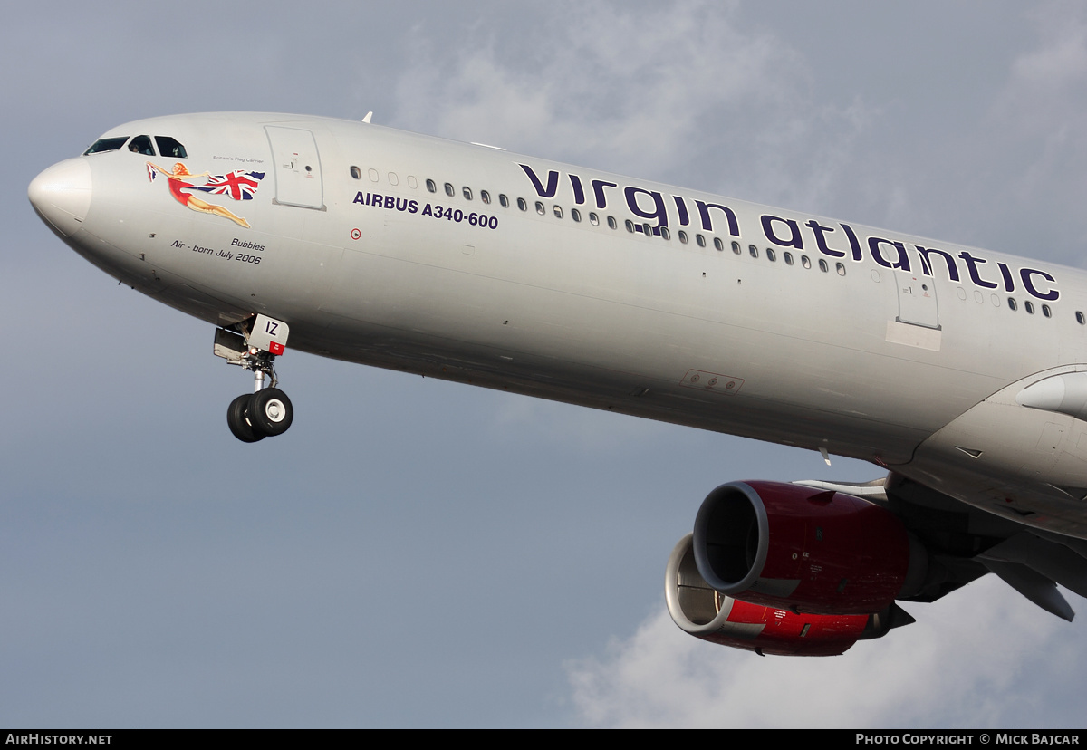 Aircraft Photo of G-VFIZ | Airbus A340-642 | Virgin Atlantic Airways | AirHistory.net #9166