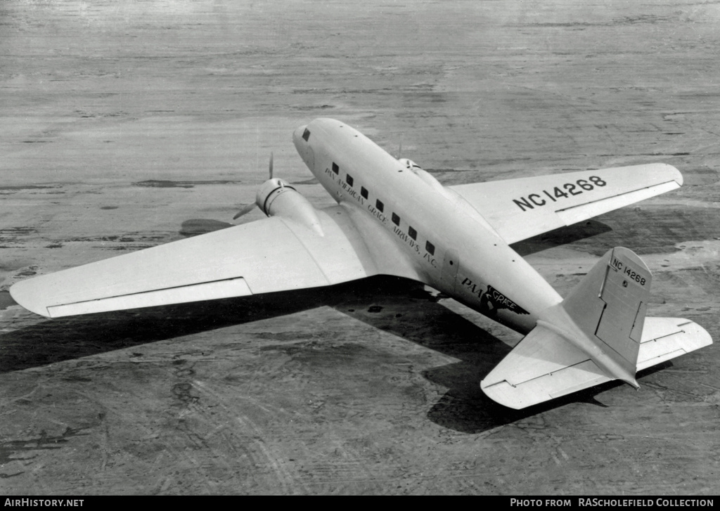 Aircraft Photo of NC14268 | Douglas DC-2-118A | Pan American-Grace Airways - Panagra | AirHistory.net #9194