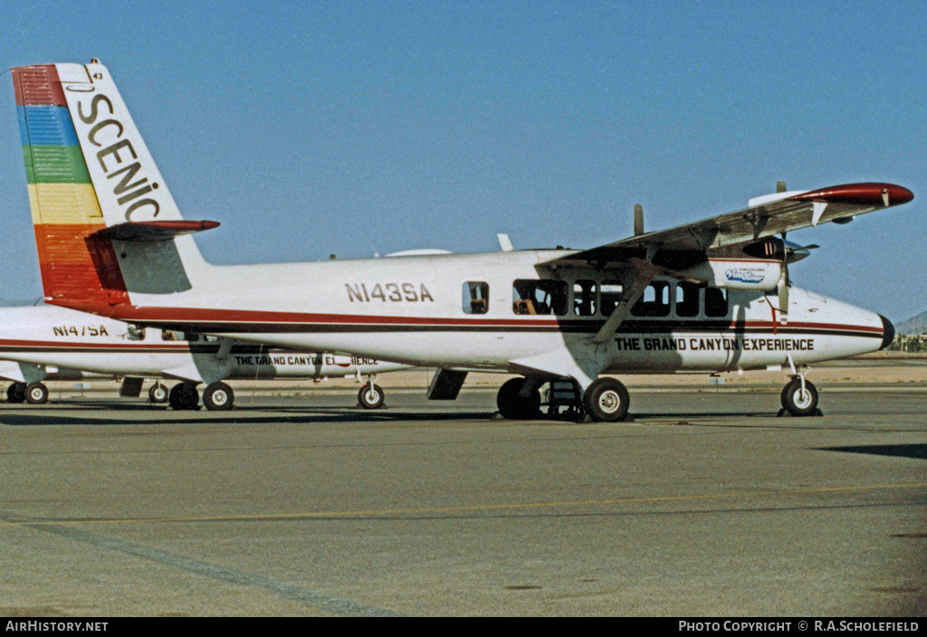 Aircraft Photo of N143SA | De Havilland Canada DHC-6-300 VistaLiner | Scenic Airlines | AirHistory.net #9221