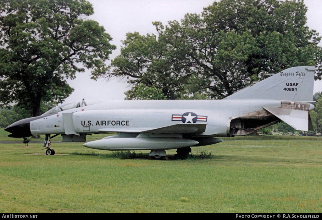 Aircraft Photo of 64-0891 / 40891 | McDonnell F-4C Phantom II | USA - Air Force | AirHistory.net #9228