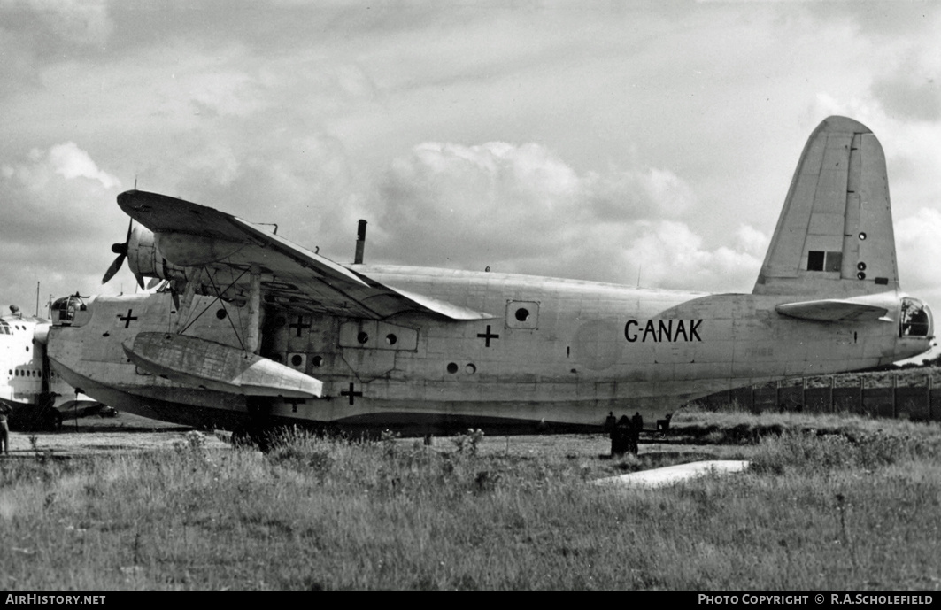 Aircraft Photo of G-ANAK | Short S-25 Sunderland 5 | AirHistory.net #9237