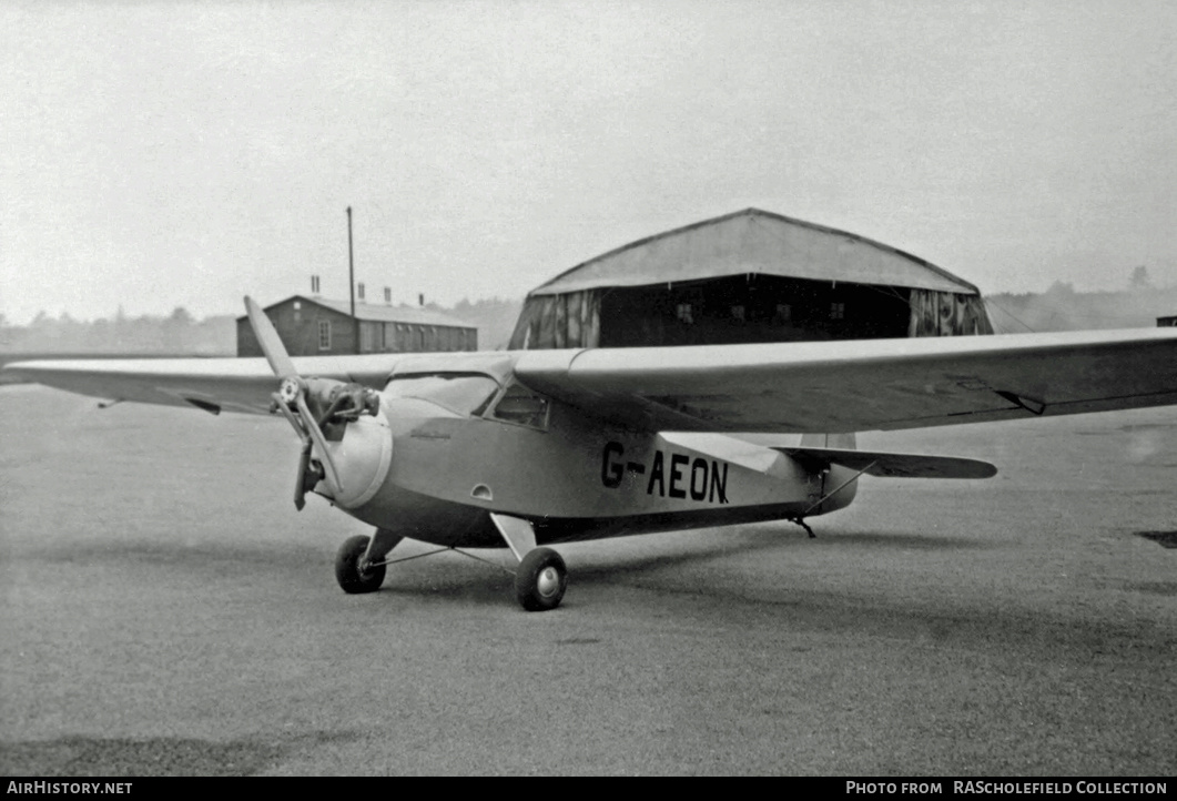 Aircraft Photo of G-AEON | Hillson Praga | AirHistory.net #9244