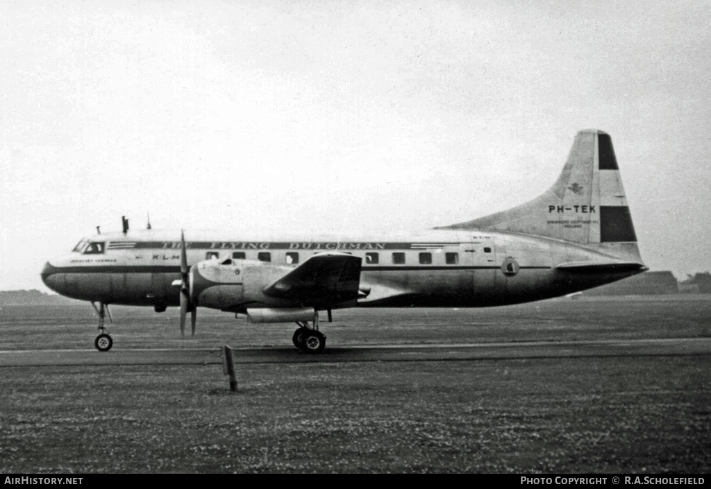 Aircraft Photo of PH-TEK | Convair 240-4 | KLM - Royal Dutch Airlines | AirHistory.net #9256