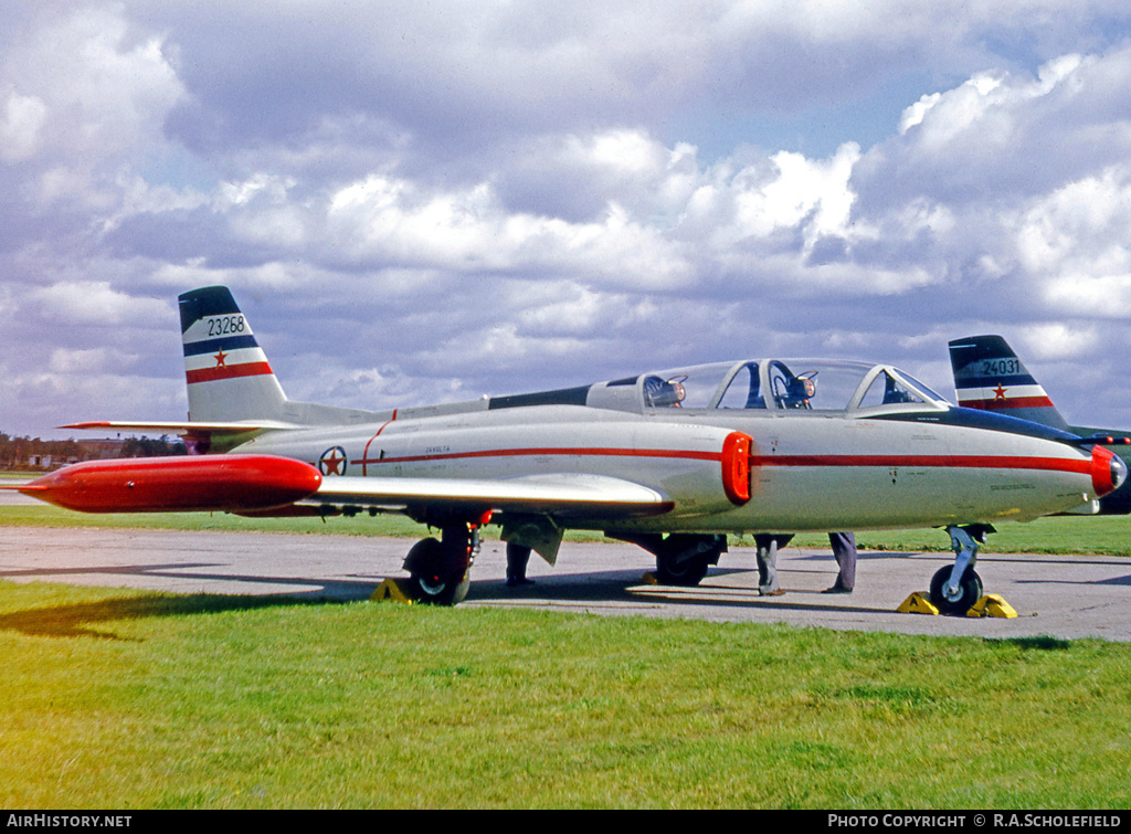 Aircraft Photo of 23268 | Soko G-2 Galeb | Yugoslavia - Air Force | AirHistory.net #9263