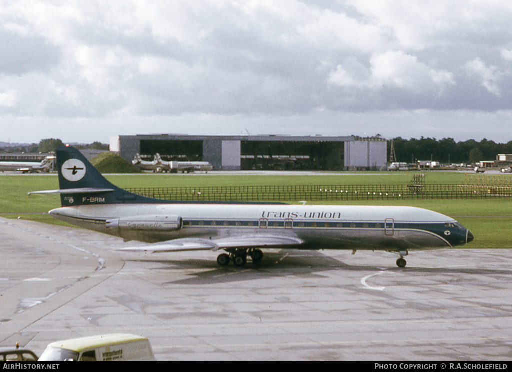 Aircraft Photo of F-BRIM | Sud SE-210 Caravelle III | Trans-Union | AirHistory.net #9265