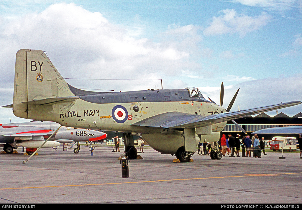 Aircraft Photo of XL450 | Fairey Gannet AEW.3 | UK - Navy | AirHistory.net