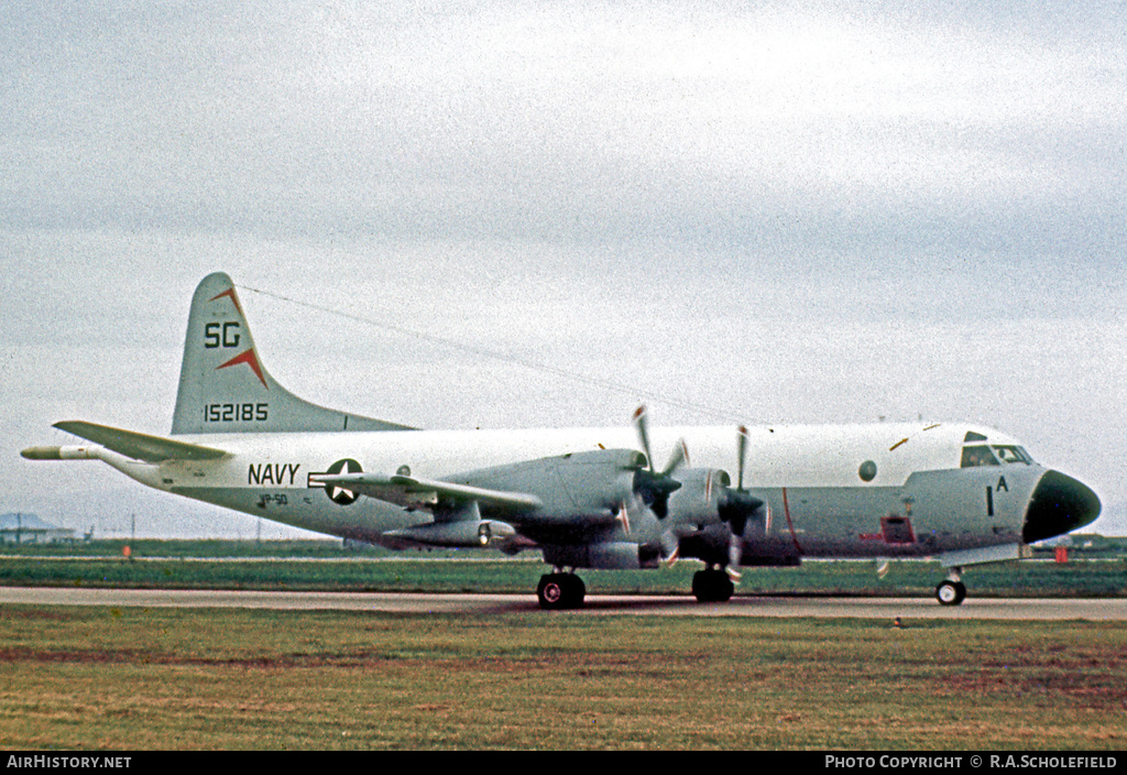 Aircraft Photo of 152185 | Lockheed P-3A Orion | USA - Navy | AirHistory.net #9273