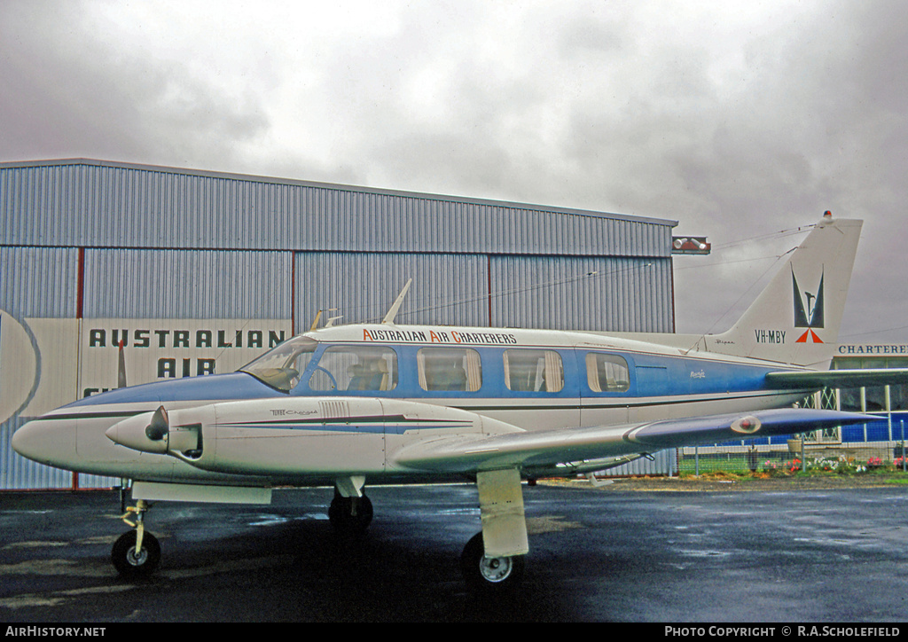Aircraft Photo of VH-MBY | Piper PA-31-310 Navajo | Australian Air Charterers | AirHistory.net #9286