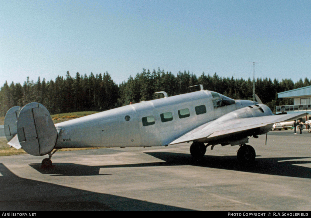 Aircraft Photo of N18R | Beech E18S-9700 | Aeronautical Services | AirHistory.net #9298