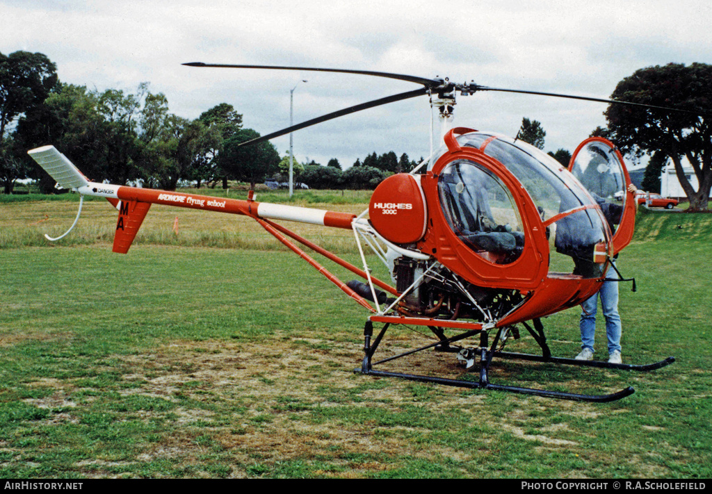 Aircraft Photo of ZK-HMA | Hughes 300C (269C) | Ardmore Flying School | AirHistory.net #9308