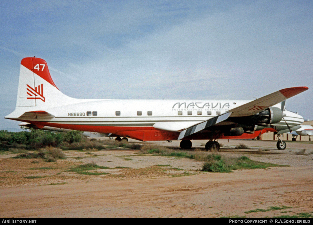 Aircraft Photo of N666SQ | Douglas DC-6/AT | Macavia | AirHistory.net #9309