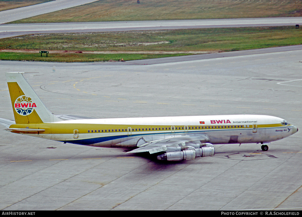 Aircraft Photo of 9Y-TEE | Boeing 707-351C | BWIA International | AirHistory.net #9317