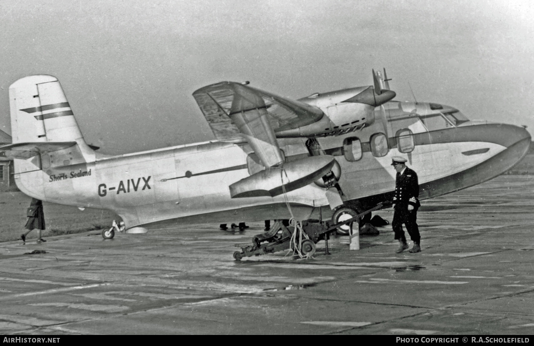 Aircraft Photo of G-AIVX | Short SA-6 Sealand | Short Brothers & Harland | AirHistory.net #9330