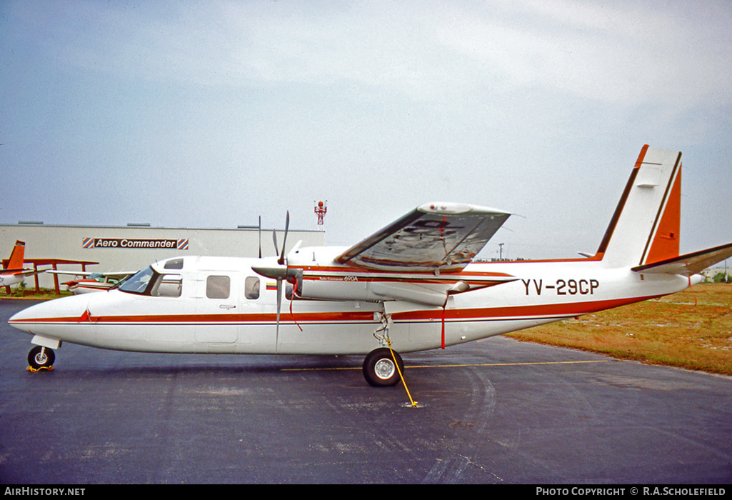 Aircraft Photo of YV-29CP | Aero Commander 690A Turbo Commander | AirHistory.net #9340