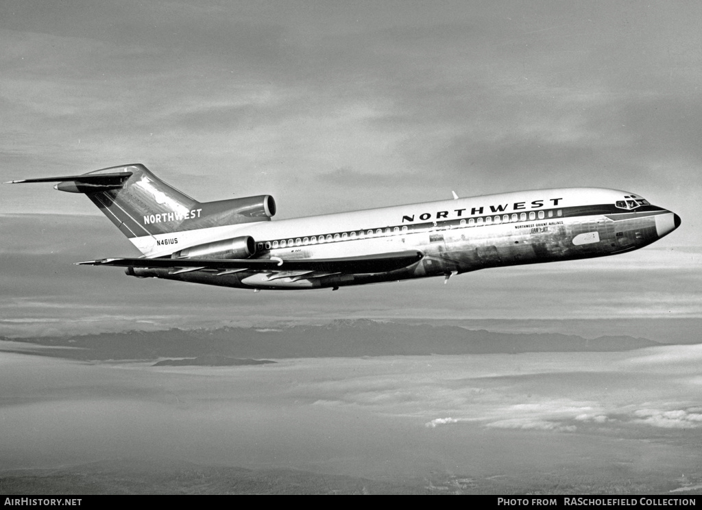 Aircraft Photo of N461US | Boeing 727-51 | Northwest Orient Airlines | AirHistory.net #9346