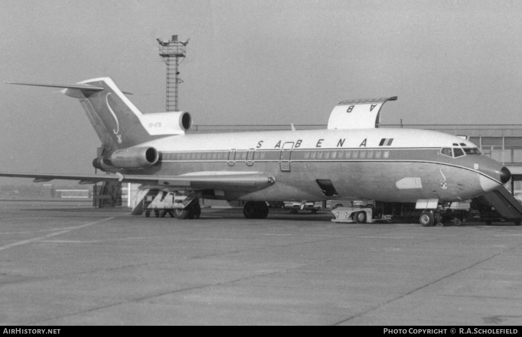 Aircraft Photo of OO-STB | Boeing 727-29C | Sabena | AirHistory.net #9348