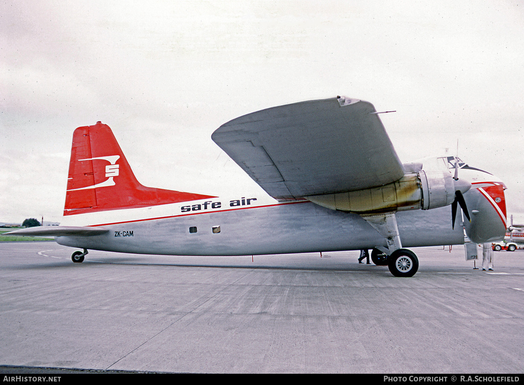 Aircraft Photo of ZK-CAM | Bristol 170 Freighter Mk31E | SAFE Air - Straits Air Freight Express | AirHistory.net #9351