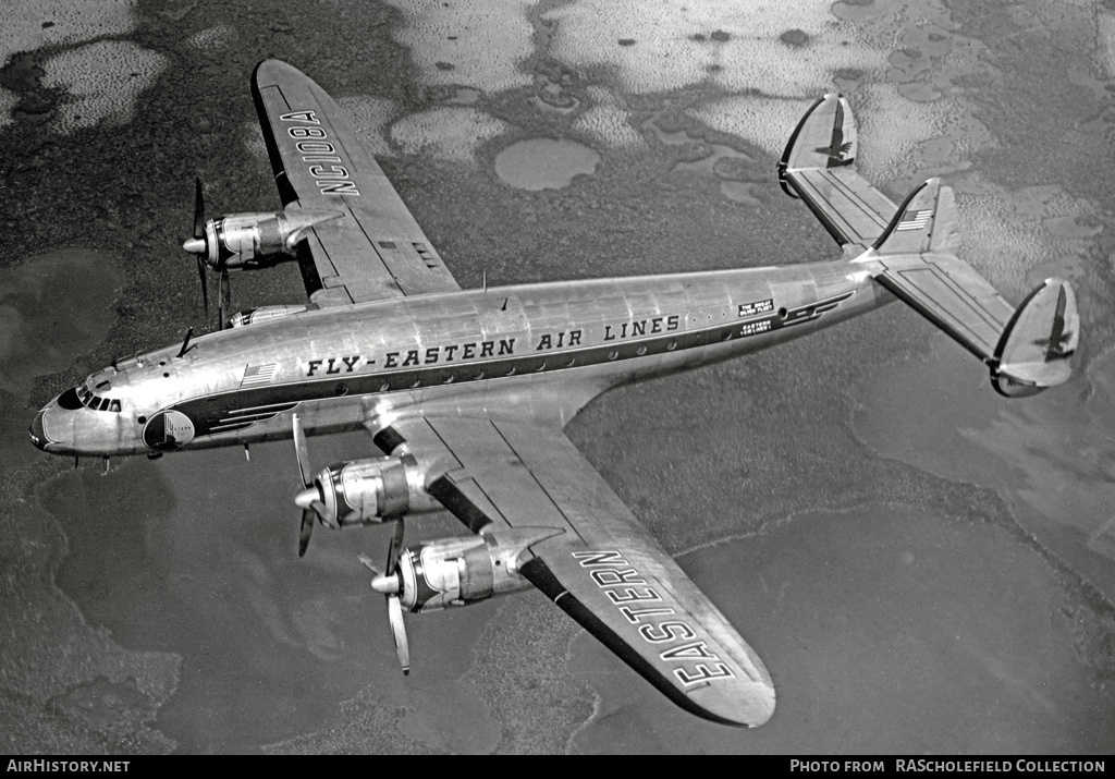 Aircraft Photo of NC108A | Lockheed L-649 Constellation | Eastern Air Lines | AirHistory.net #9356