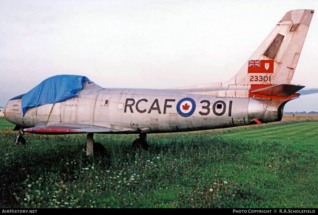 Aircraft Photo of 23301 | Canadair CL-13A Sabre 5 | Canada - Air Force | AirHistory.net #9382