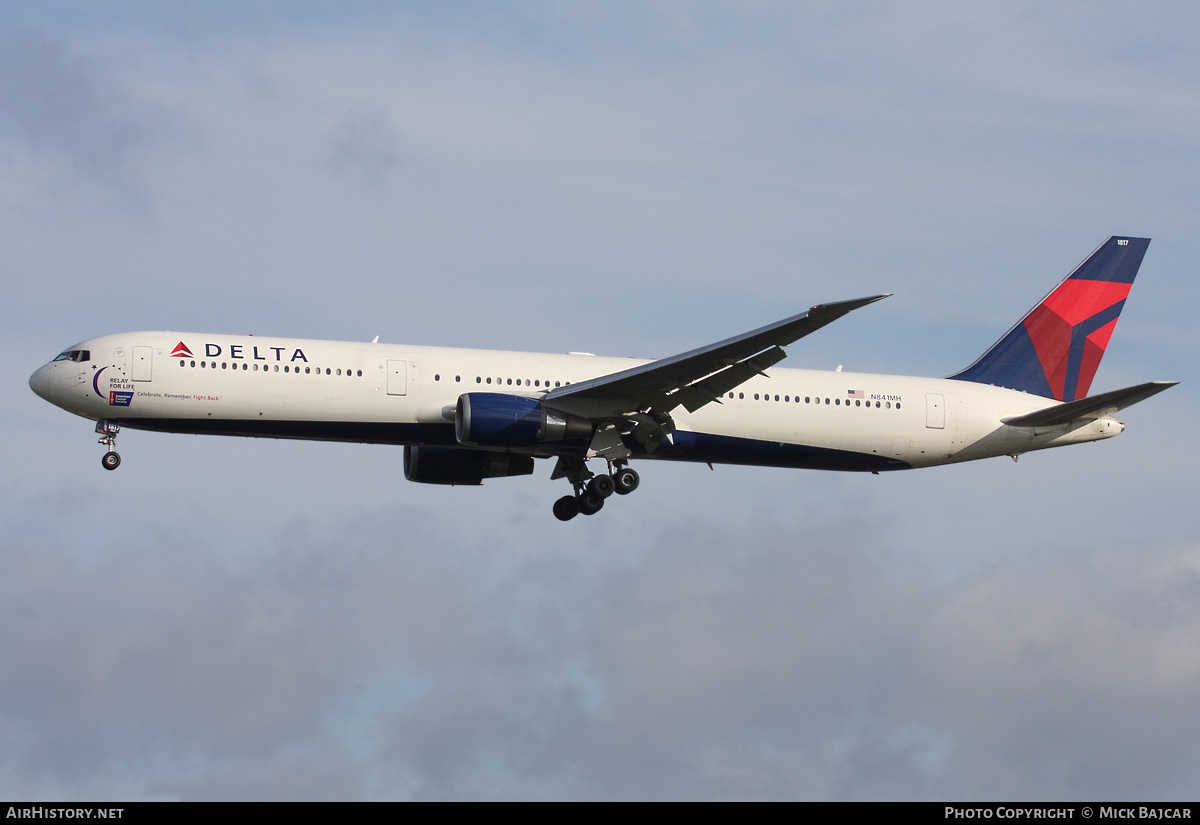 Aircraft Photo of N841MH | Boeing 767-432/ER | Delta Air Lines | AirHistory.net #9394