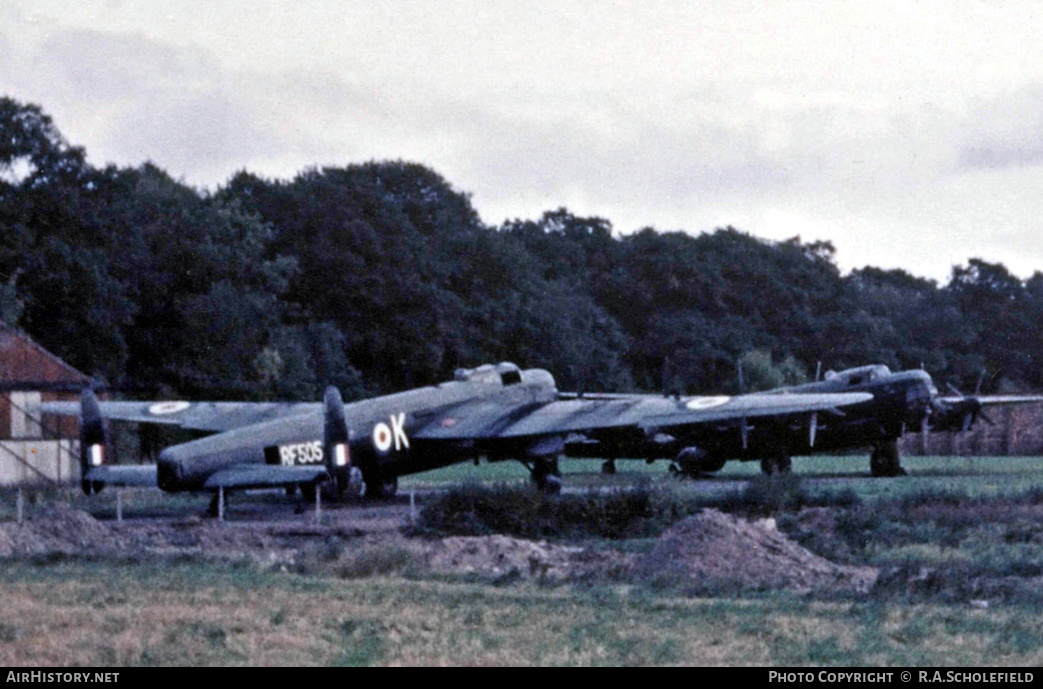 Aircraft Photo of RF505 | Avro 694 Lincoln B.2 | UK - Air Force | AirHistory.net #9399