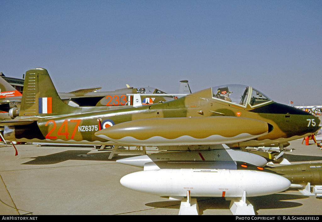 Aircraft Photo of NZ6375 | BAC 167 Strikemaster Mk88 | New Zealand - Air Force | AirHistory.net #9405