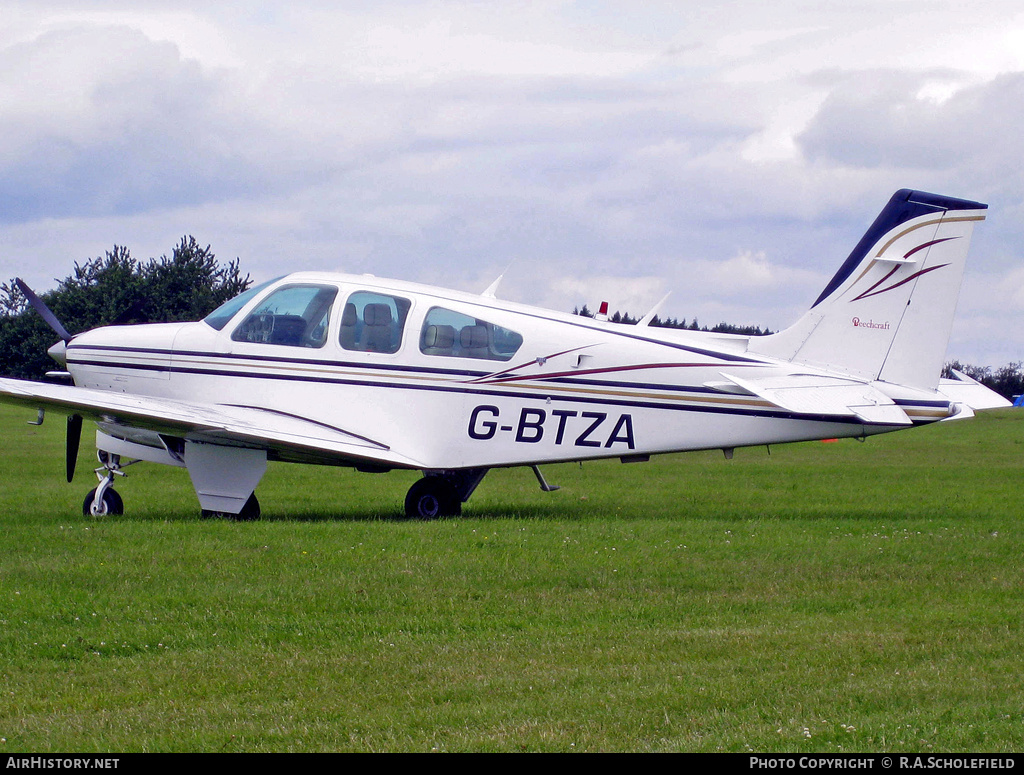 Aircraft Photo of G-BTZA | Beech F33A Bonanza | AirHistory.net #9407