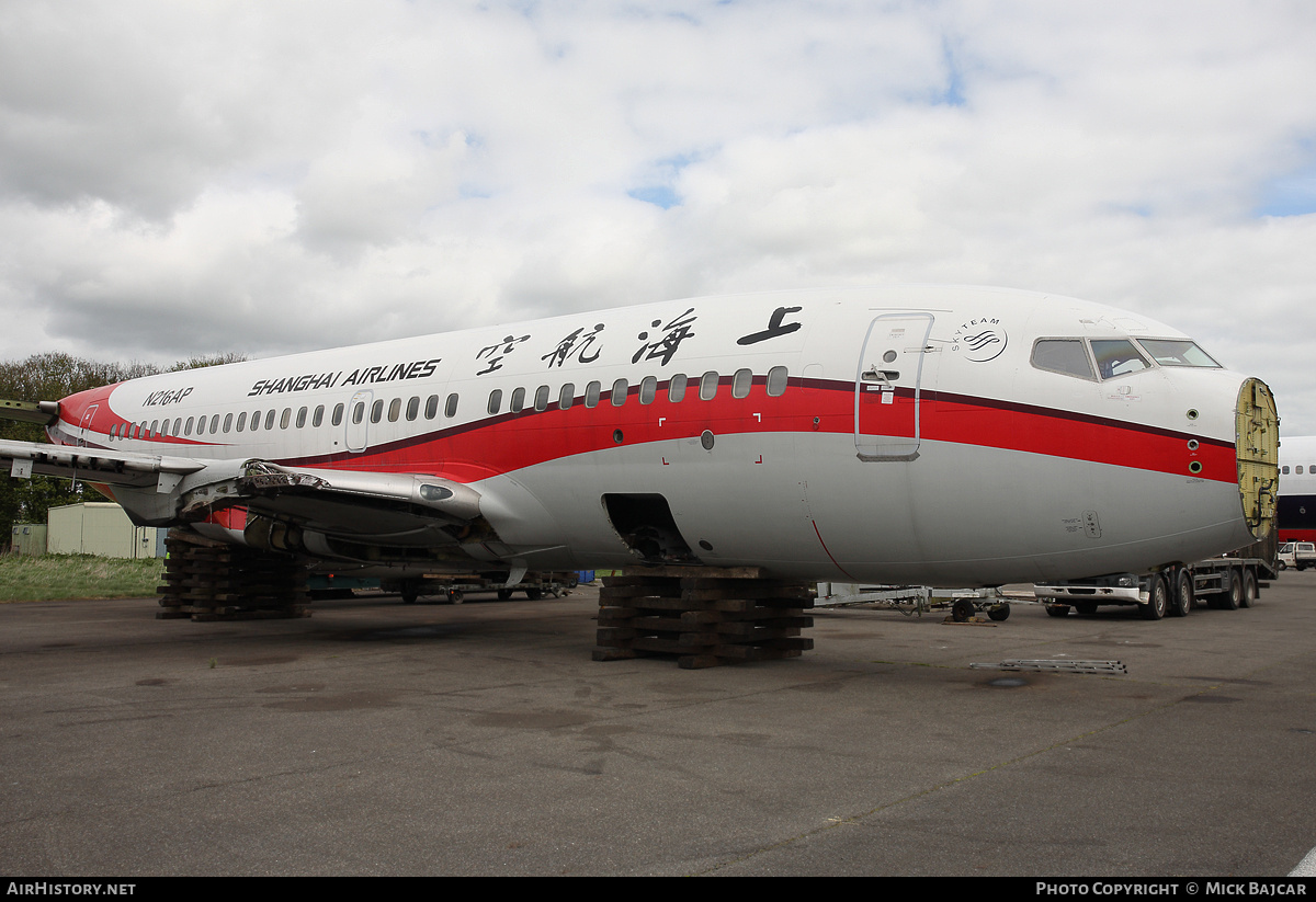 Aircraft Photo of N216AP | Boeing 737-7Q8 | Shanghai Airlines | AirHistory.net #9421