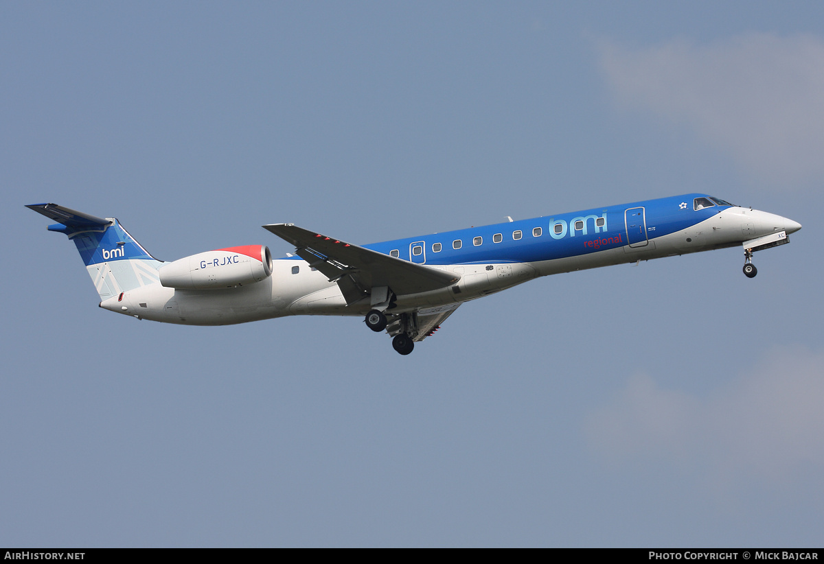 Aircraft Photo of G-RJXC | Embraer ERJ-145EP (EMB-145EP) | BMI Regional | AirHistory.net #9423