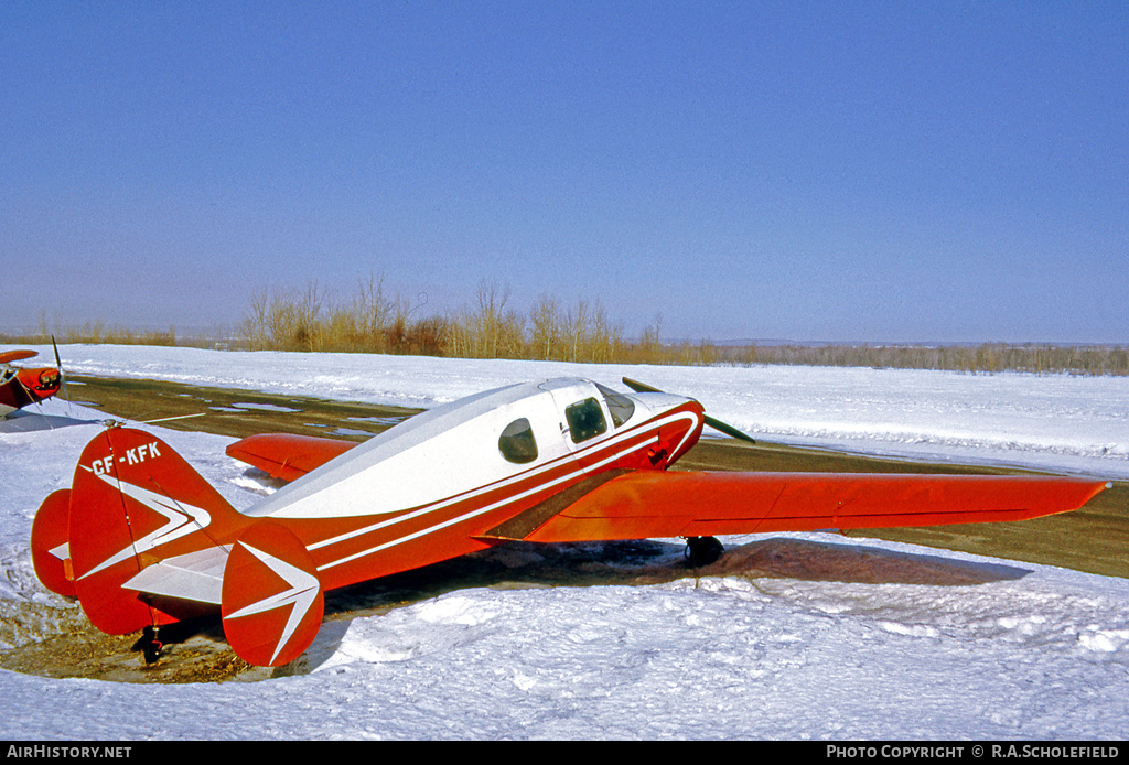 Aircraft Photo of CF-KFK | Bellanca 14-13 Cruisair Senior | AirHistory.net #9424