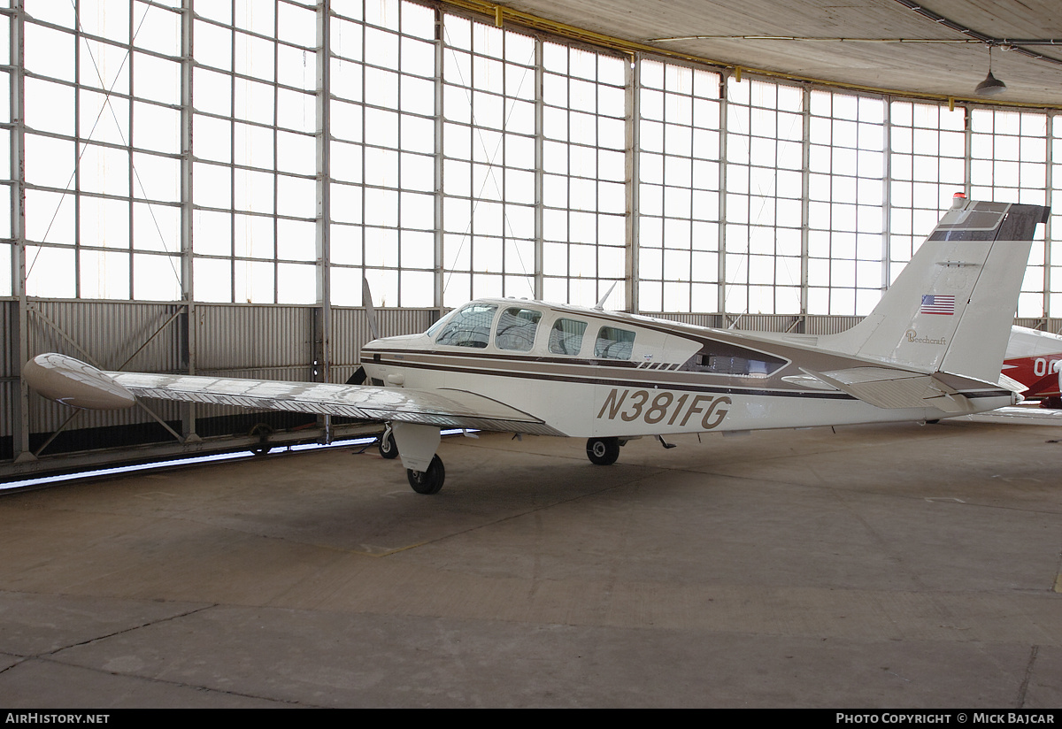 Aircraft Photo of N381FG | Beech A36TC Bonanza | AirHistory.net #9432