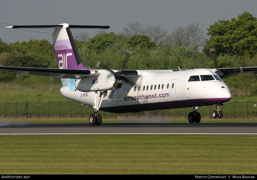 Aircraft Photo of G-WOWC | De Havilland Canada DHC-8-311 Dash 8 | Air Southwest | AirHistory.net #9436