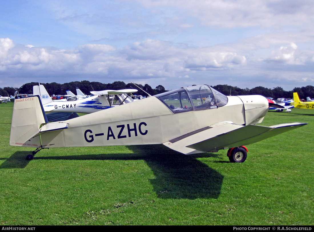 Aircraft Photo of G-AZHC | Jodel D.112 | AirHistory.net #9438