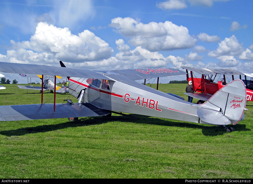 Aircraft Photo of G-AHBL | De Havilland D.H. 87B Hornet Moth | AirHistory.net #9442