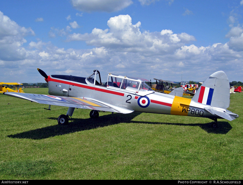 Aircraft Photo of G-BCXN / WP800 | De Havilland Canada DHC-1 Chipmunk Mk22 | UK - Air Force | AirHistory.net #9443