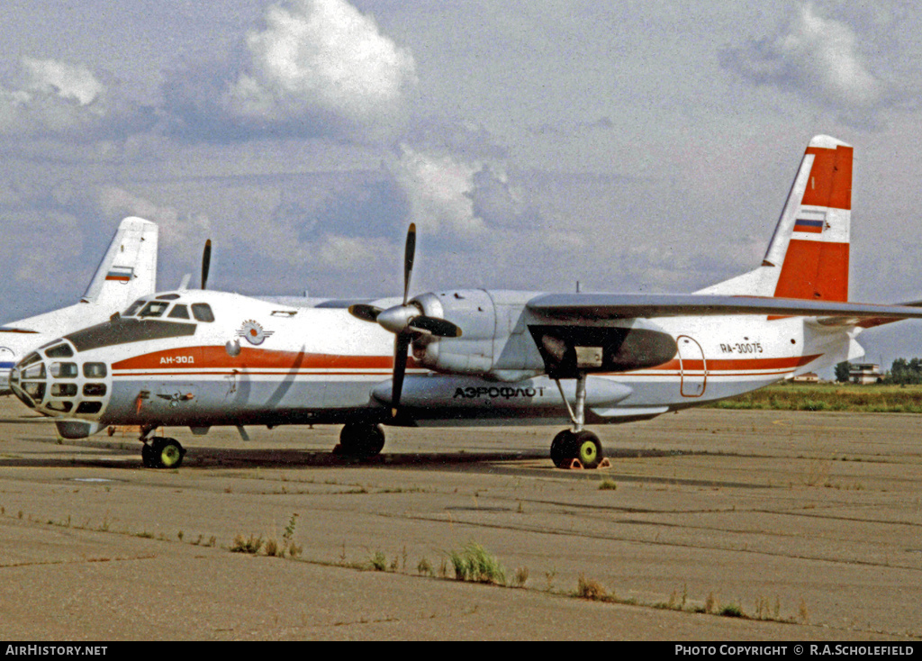 Aircraft Photo of RA-30075 | Antonov An-30D | Aeroflot | AirHistory.net #9447