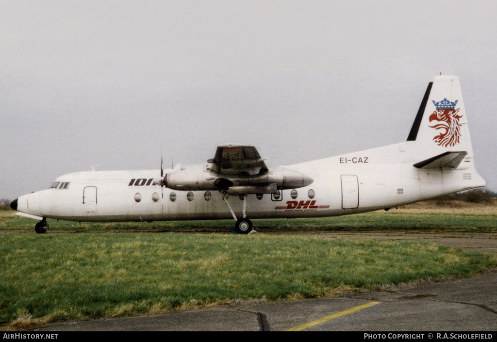 Aircraft Photo of EI-CAZ | Fairchild Hiller FH-227D(LCD) | Iona National Airways | AirHistory.net #9450